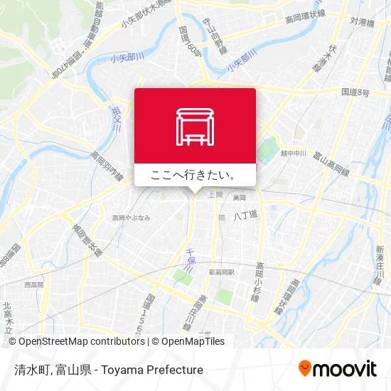 清水町地図