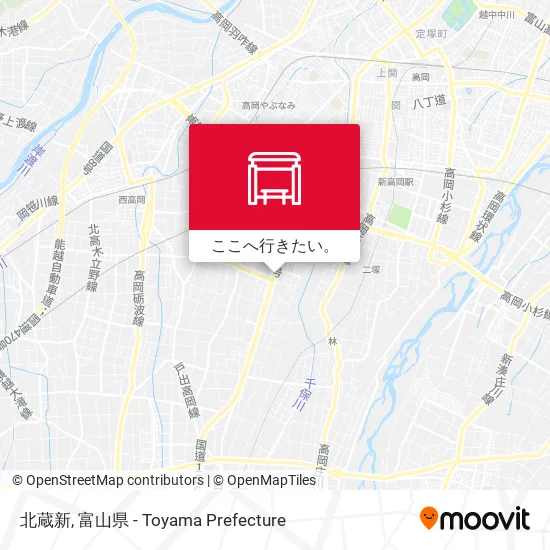北蔵新地図