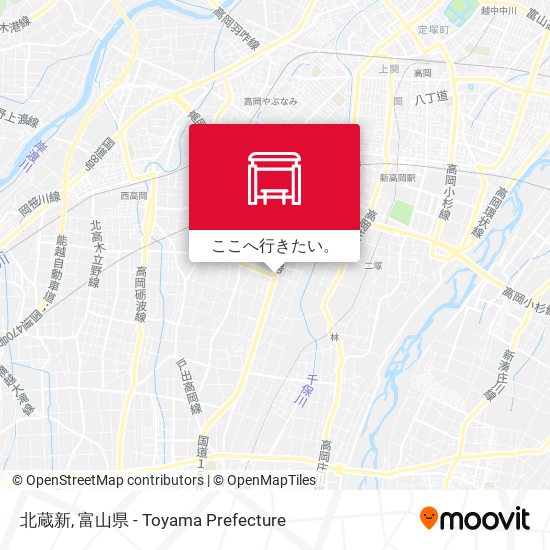 北蔵新地図