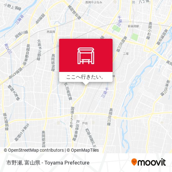 市野瀬地図