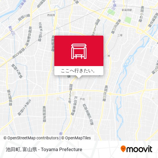池田町地図