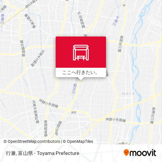 行兼地図