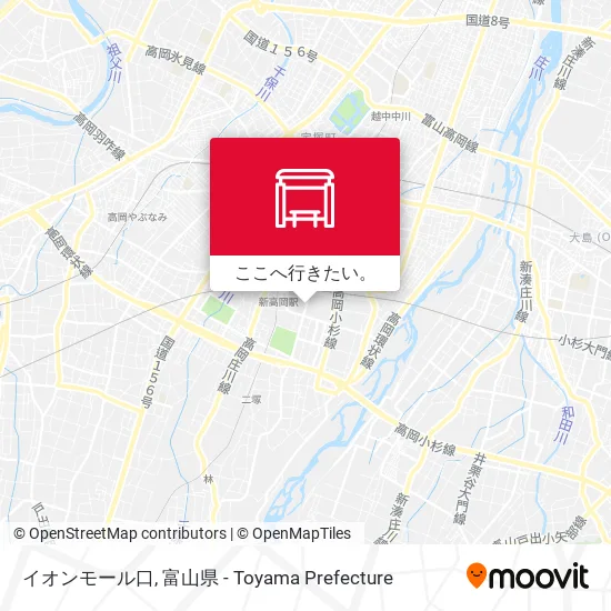 イオンモール口地図