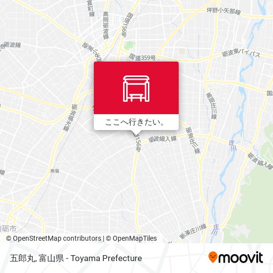 五郎丸地図