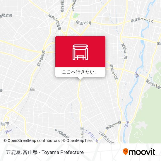 五鹿屋地図