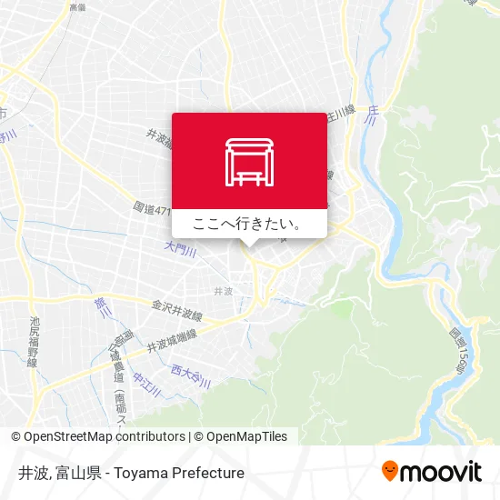 井波地図