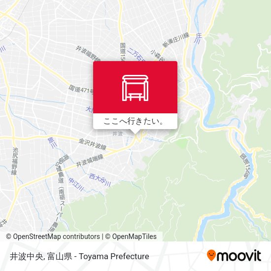 井波中央地図