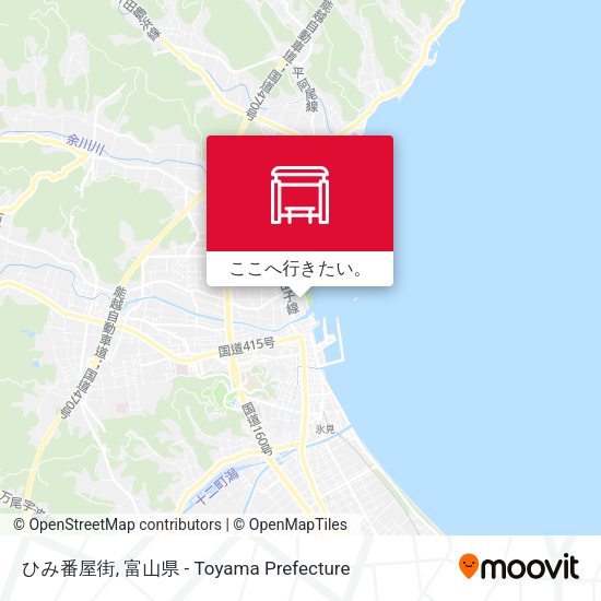 ひみ番屋街地図