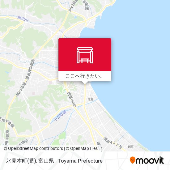 氷見本町(番)地図