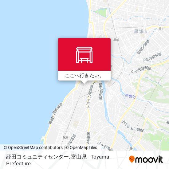 経田コミュニティセンター地図