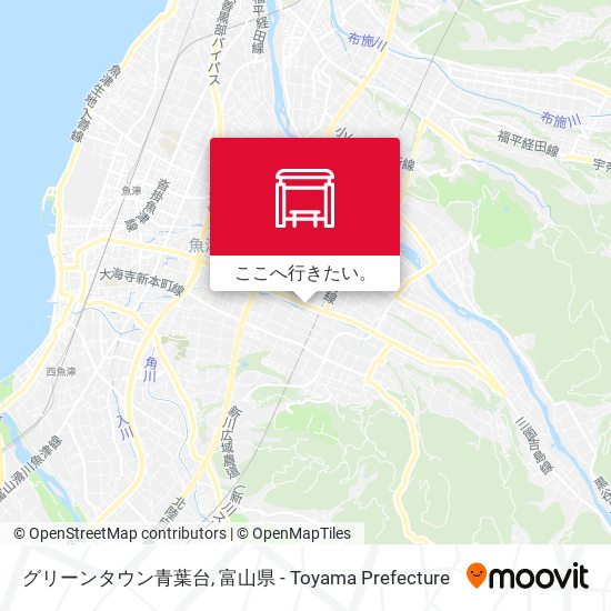 グリーンタウン青葉台地図