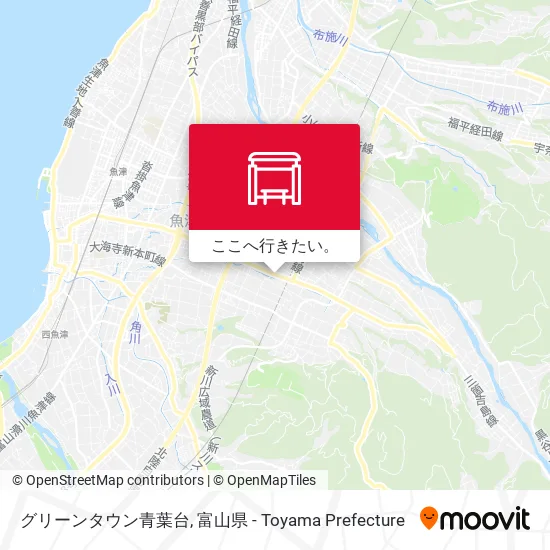 グリーンタウン青葉台地図