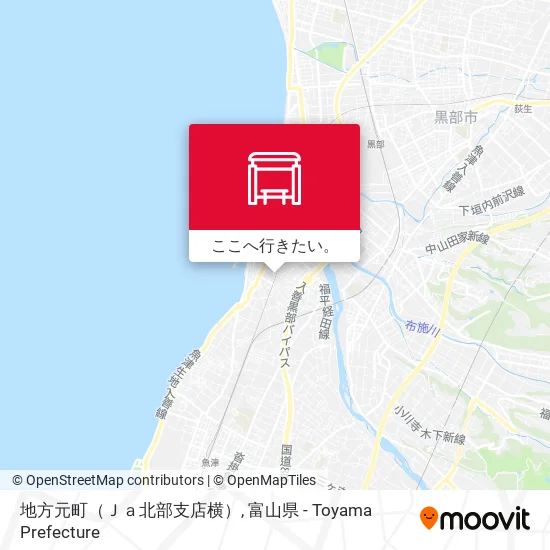地方元町（Ｊａ北部支店横）地図