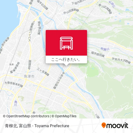 青柳北地図