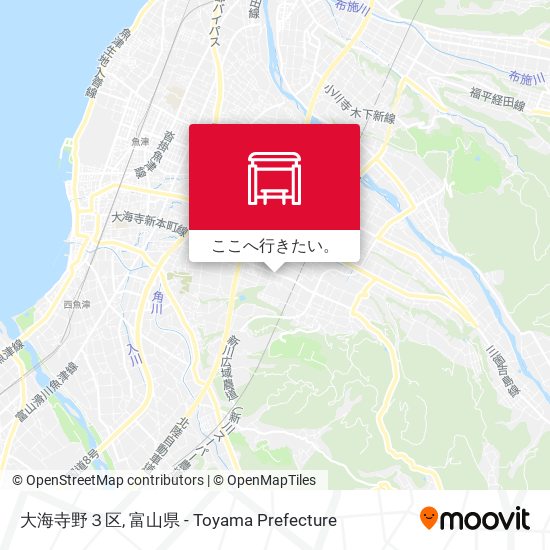 大海寺野３区地図