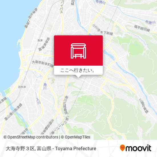 大海寺野３区地図