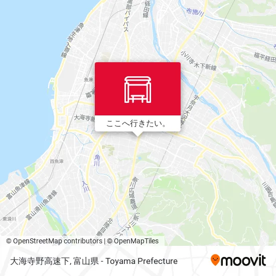 大海寺野高速下地図