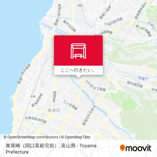 東尾崎（関口英範宅前）地図