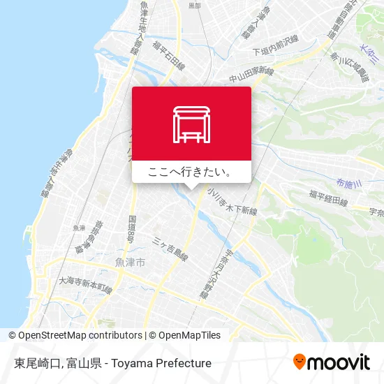 東尾崎口地図