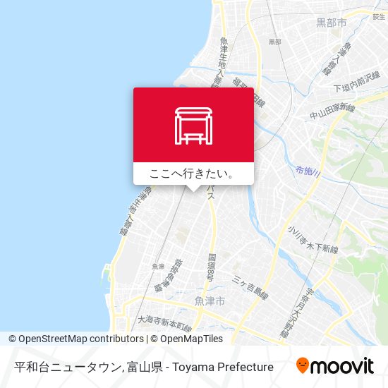 平和台ニュータウン地図