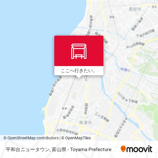 平和台ニュータウン地図