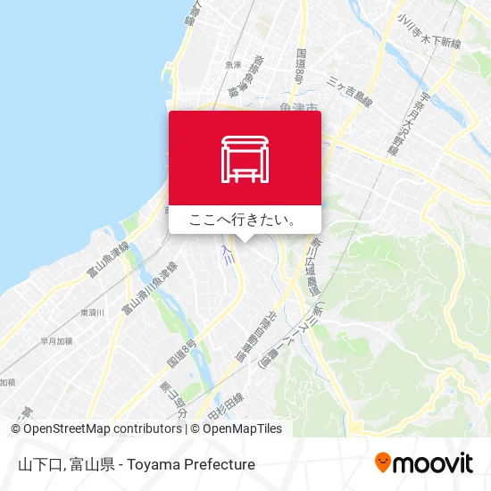 山下口地図