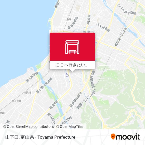 山下口地図