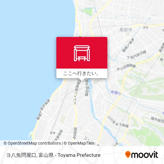 ヨ八魚問屋口地図
