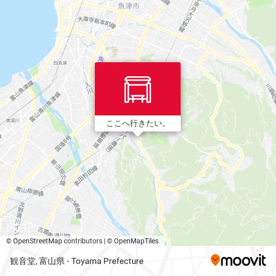 観音堂地図