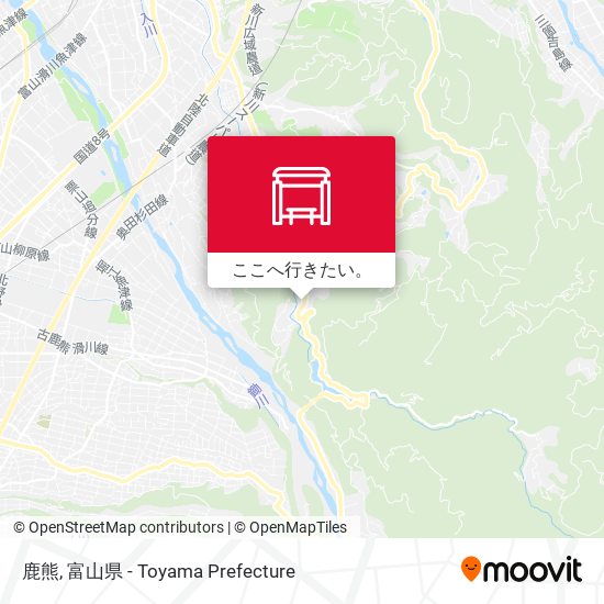 鹿熊地図