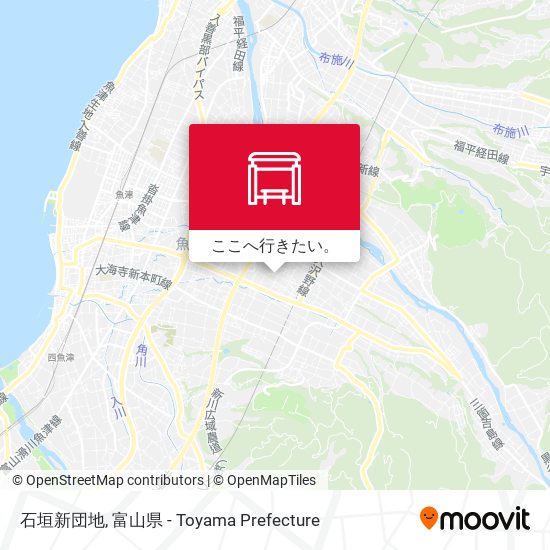 石垣新団地地図