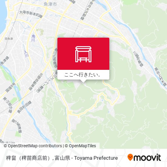 稗畠（稗苗商店前）地図