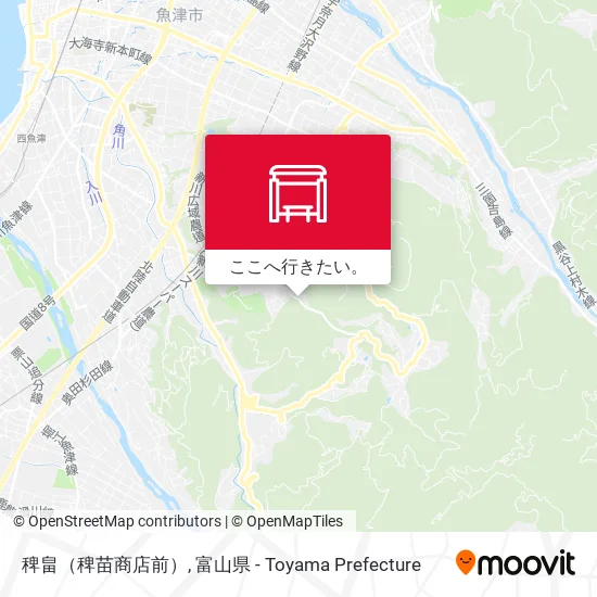 稗畠（稗苗商店前）地図