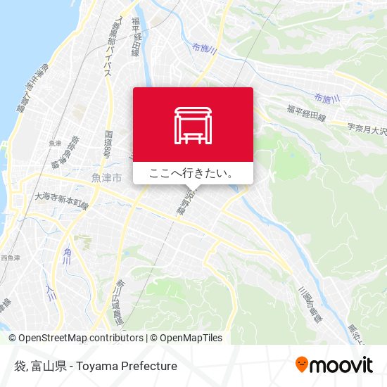 袋地図