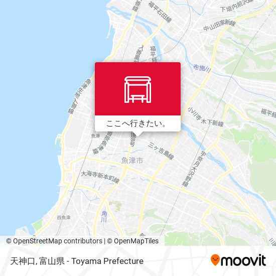 天神口地図
