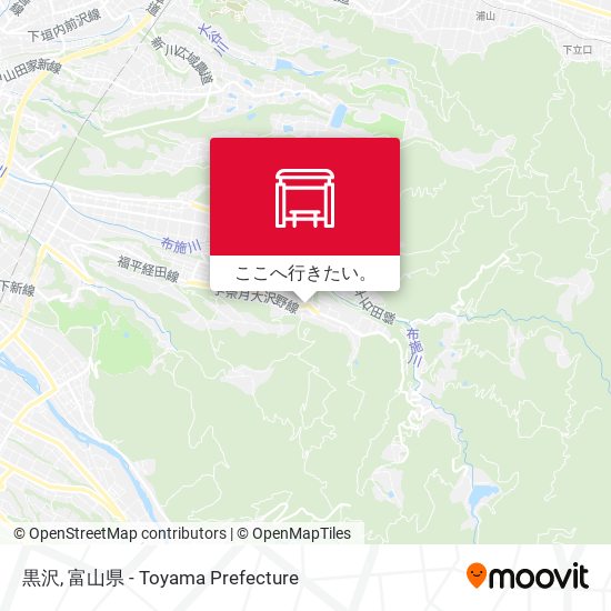 黒沢地図