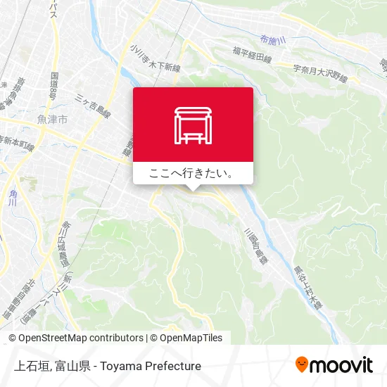 上石垣地図