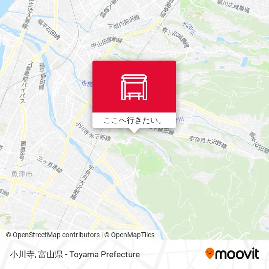 小川寺地図