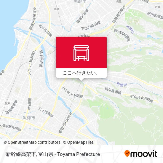 新幹線高架下地図