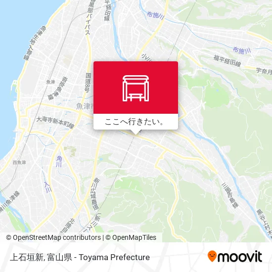 上石垣新地図
