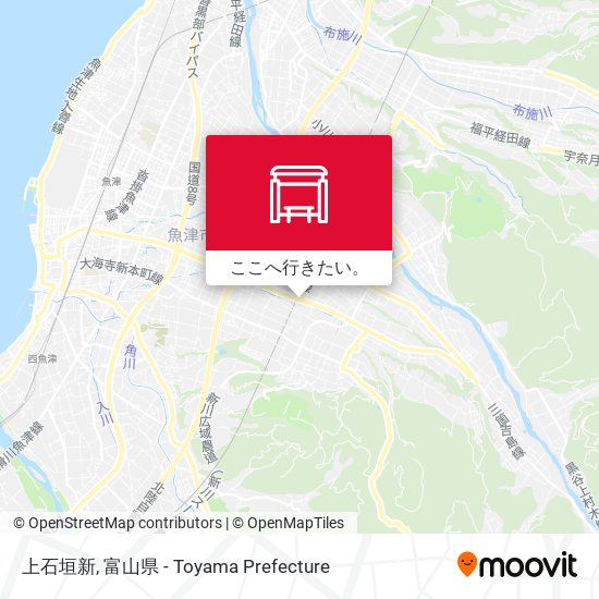 上石垣新地図