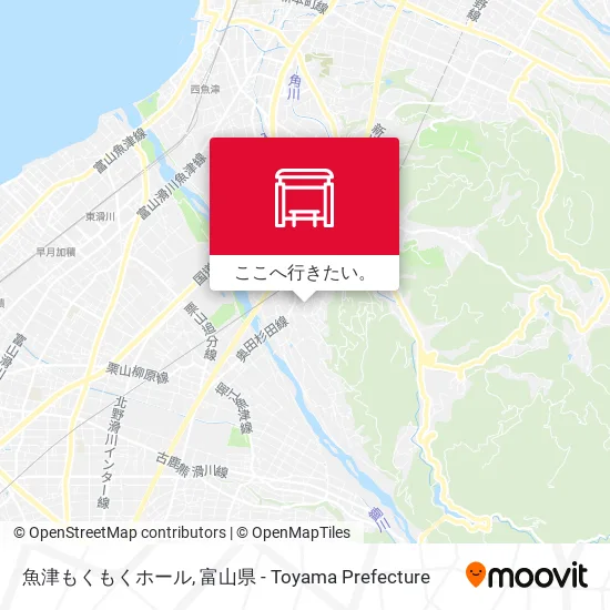 魚津もくもくホール地図