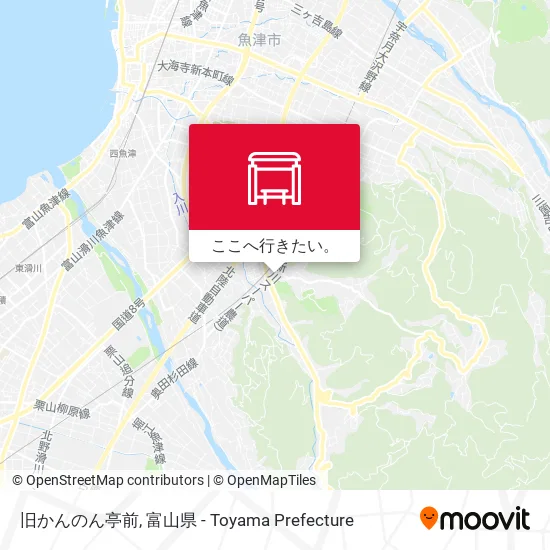 旧かんのん亭前地図