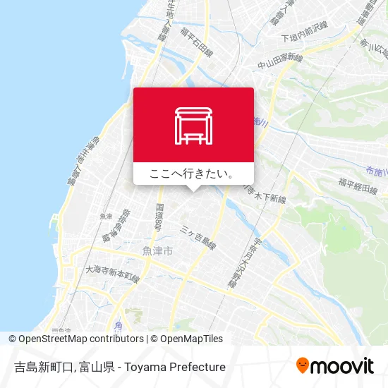 吉島新町口地図