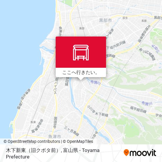 木下新東（旧クボタ前）地図