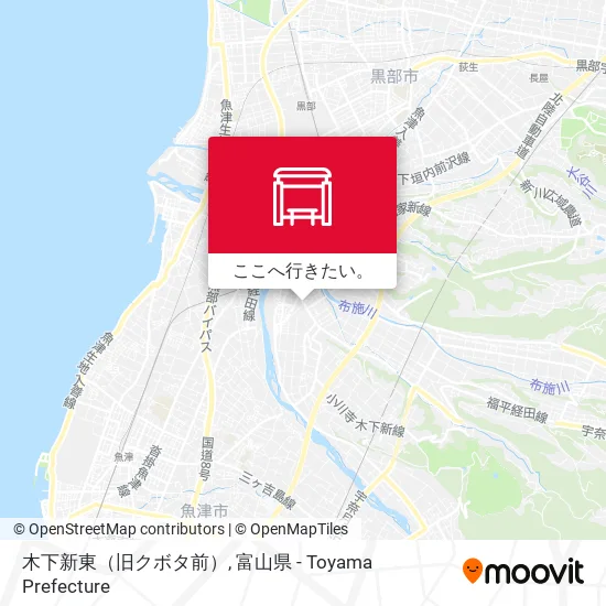 木下新東（旧クボタ前）地図