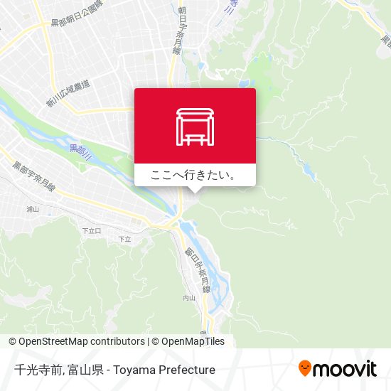 千光寺前地図