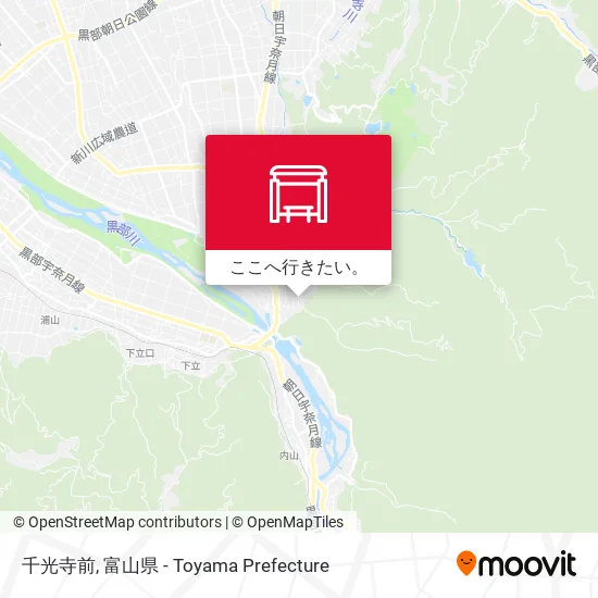 千光寺前地図