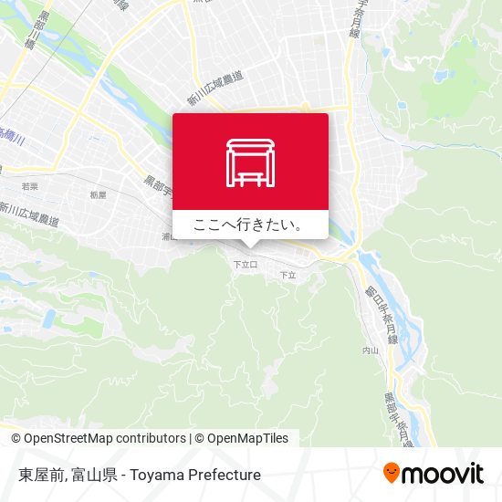 東屋前地図