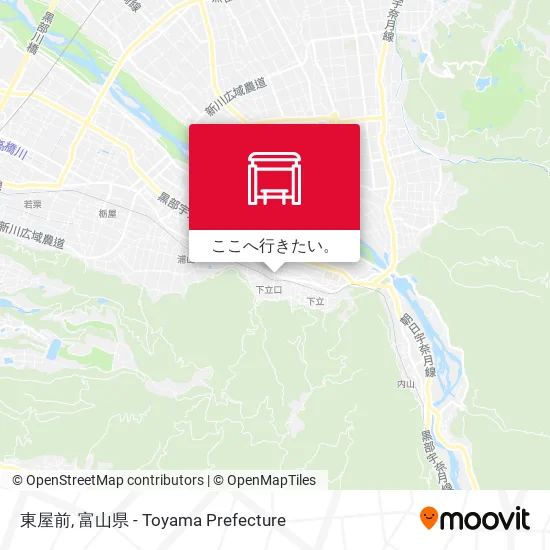 東屋前地図
